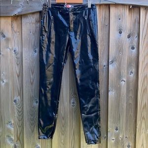 NEW MSGM Milano Vinyl pants